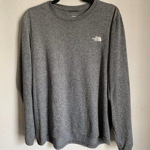 The North Face Men's Grey Long Sleeve